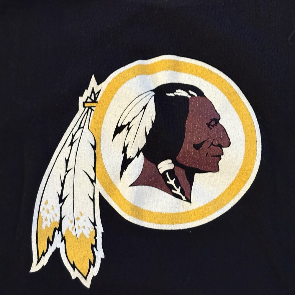 Redskins  NFL T- Shirt Large Women's With Classic Indian Brave Logo